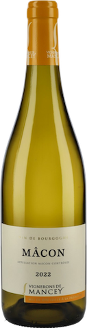Les Vignerons de Mancey MÃ¢con-Village Blanc 2022