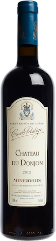 Chateau du Donjon Cuvée Prestige 2018, Minervois AOC.