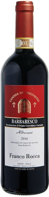 Franco Rocca Albesani Barbaresco 2016