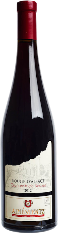 Aiméstentz Cuvée Du Vicus Romain Rouge D'Alsace 2012