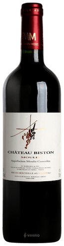 Château Biston-Brillette Château Biston Moulis 2017