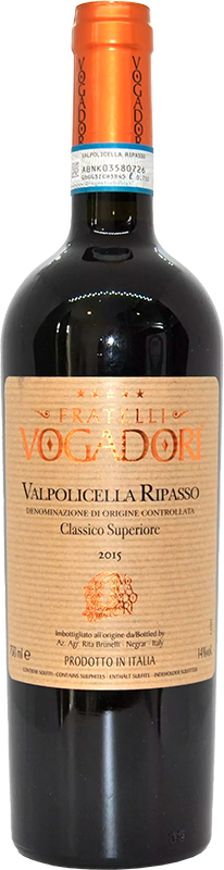 Fratelli Vogadori Valpolicella Ripasso Classico Superiore 2015