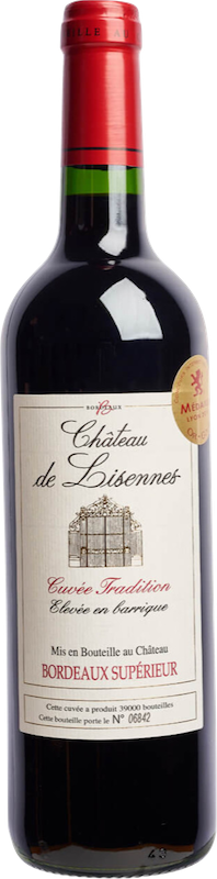 Château De Lisennes Cuvée Tradition Bordeaux Supérieur 2016